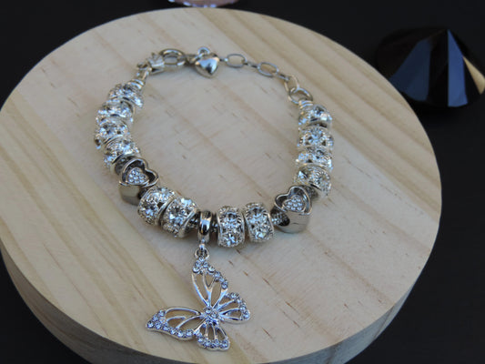 Butterfly Charm Bracelet