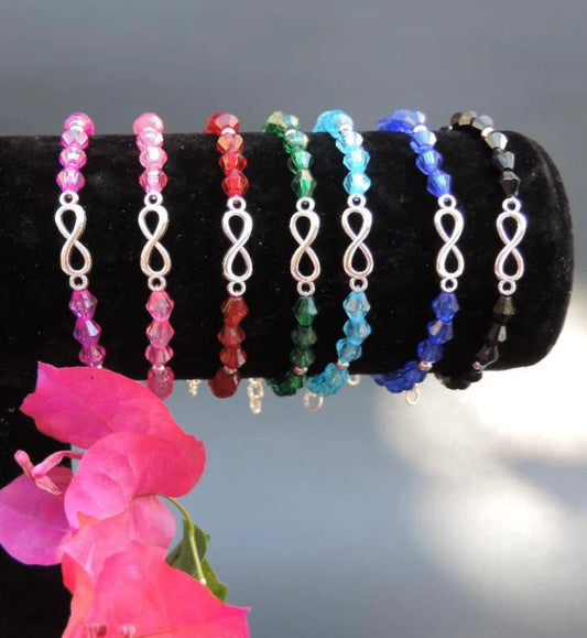 Crystal Like Infinity Bracelet