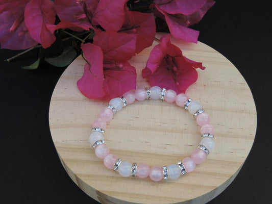 Pearly Rose Bracelet