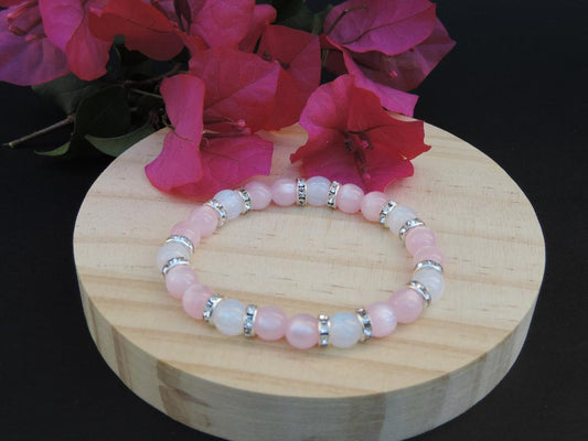 Pearly Rose Bracelet